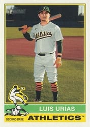 2025 Topps Heritage Base Set Luis Urías #505 card
