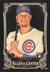 2024 Topps Allen & Ginter X Base Set Luis Vazquez #236 card
