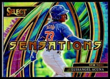 2024 Panini Select Sensations Luisangel Acuna #6 card