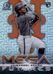 2025 Bowman Futures Luisangel Acuña #BMF-9 card