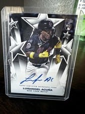 2025 Topps Baseball Stars Autographs Luisangel Acuña #BSA-LA card