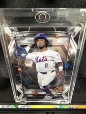 2025 Topps Chrome Black Depth of Darkness Luisangel Acuña #DOD-3 card