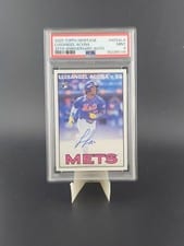 2025 Topps Heritage 25th Anniversary Autographs Luisangel Acuña #H25A-LA card