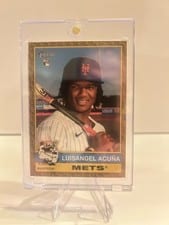 2025 Topps Heritage Luisangel Acuna Color of the Year #274 card