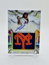 2025 Topps Inception Inception Autograph Jumbo Patch Luisangel Acuña #IAJP-LA card
