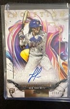 2025 Topps Inception Rookie & Emerging Stars Autographs Luisangel Acuña #RESA-LA card