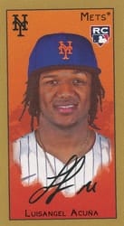 2025 Topps T205 Base Set Luisangel Acuña card