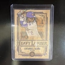 2025 Topps Update Heavy Lumber Luisangel Acuña #HL-70 card