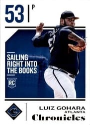 2018 Panini Chronicles Base Set Luiz Gohara #32 card