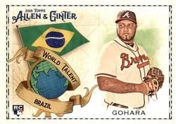 2018 Topps Allen & Ginter World Talent Luiz Gohara #WT-4 card