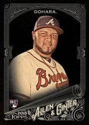 2018 Topps Allen & Ginter X Base Set Luiz Gohara #63 card