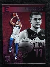 2018 Panini Chronicles Luka Doncic Pink #214 card