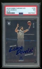 2018 Panini Chronicles Luka Doncic Blue #596 card