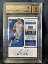 2018 Panini Contenders Draft Picks Luka Doncic #126 card