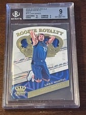 2018 Panini Crown Royale Rookie Royalty Luka Doncic Gold #13 card