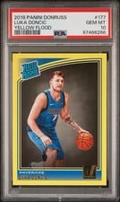2018 Panini Donruss Luka Doncic #177 card