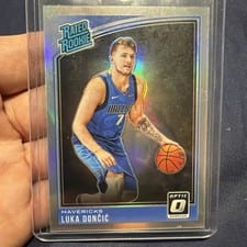 2018 Panini Donruss Optic Luka Doncic Holo #177 card