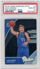 2018 Panini Donruss Optic the Rookies Luka Doncic #3 card