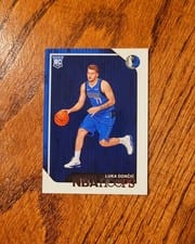 2018 Panini Hoops Luka Doncic #268 card