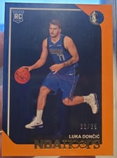 2018 Panini Hoops Luka Doncic #268 card