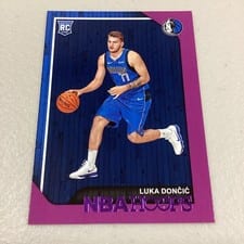 2018 Panini Hoops Luka Doncic #268 card