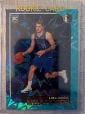 2018 Panini Hoops Luka Doncic #268 card