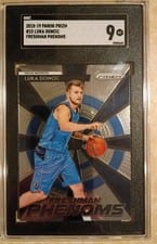 2018 Panini Prizm Freshman Phenoms Luka Doncic #23 card
