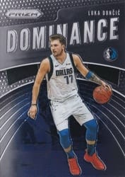 2019-20 Panini Prizm Dominance Luka Doncic #20 card