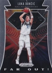 2019-20 Panini Prizm Far Out! Luka Doncic #21 card