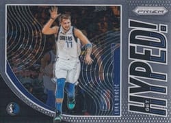 2019-20 Panini Prizm Get Hyped! Luka Doncic #6 card