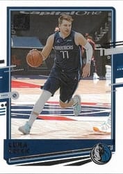 2020-21 Clearly Donruss Base Set Luka Doncic #40 card