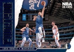 2020-21 Hoops Courtside Luka Doncic #4 card