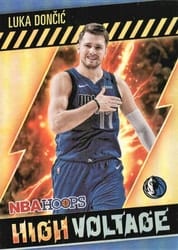 2020-21 Hoops High Voltage Luka Doncic #18 card