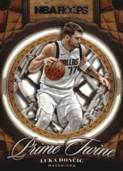 2020-21 Hoops Prime Twine Luka Doncic #18 card