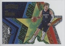 2020-21 Panini Contenders Superstar Die Cuts Luka Doncic #1 card