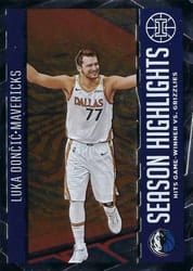 2020-21 Panini Illusions Season Highlights Luka Doncic #1 card
