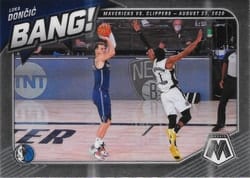 2020-21 Panini Mosaic Bang! Luka Doncic #1 card
