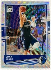 2020 Panini Donruss Optic Luka Doncic #86 card