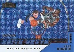 2021-22 Panini Contenders Suite Shots Luka Doncic #21 card