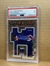 2021-22 Panini Contenders Superstar Die Cuts Luka Doncic #2 card