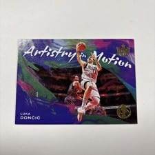 2021-22 Panini Court Kings Artistry in Motion Luka Doncic #3 card