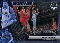 2021-22 Panini Mosaic Montage Luka Doncic #26 card