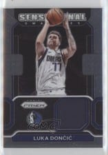 2021-22 Panini Prizm Sensational Swatches Luka Doncic #SW-LDC card