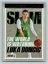 2021 Panini Hoops SLAM Luka Doncic #230 card