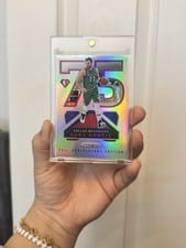2021 Panini Prizm NBA 75th Anniversary Logo Luka Doncic #12 card