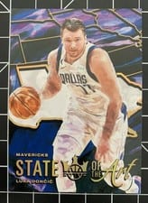 2022-23 Panini Court Kings State of the Art Luka Doncic #6 card
