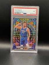 2022-23 Panini Mosaic Stained Glass Luka Doncic #6 card