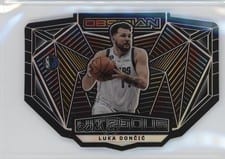 2022-23 Panini Obsidian Vitreous Luka Doncic #10 card