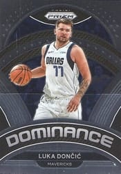 2022-23 Panini Prizm Dominance Luka Doncic #3 card
