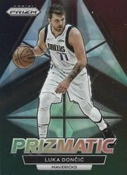 2022-23 Panini Prizm Prizmatic Luka Doncic #16 card